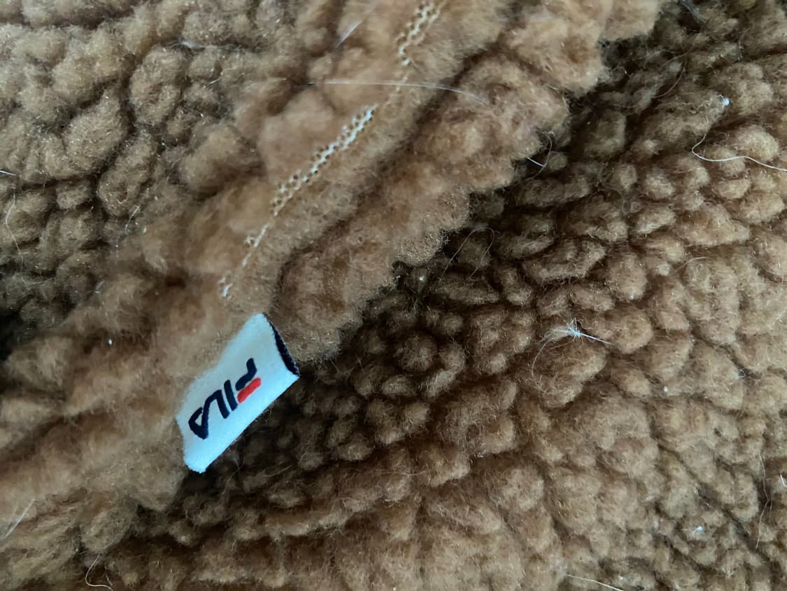 휠라 뽀글이 토트백 브라운 가방 상품이미지4