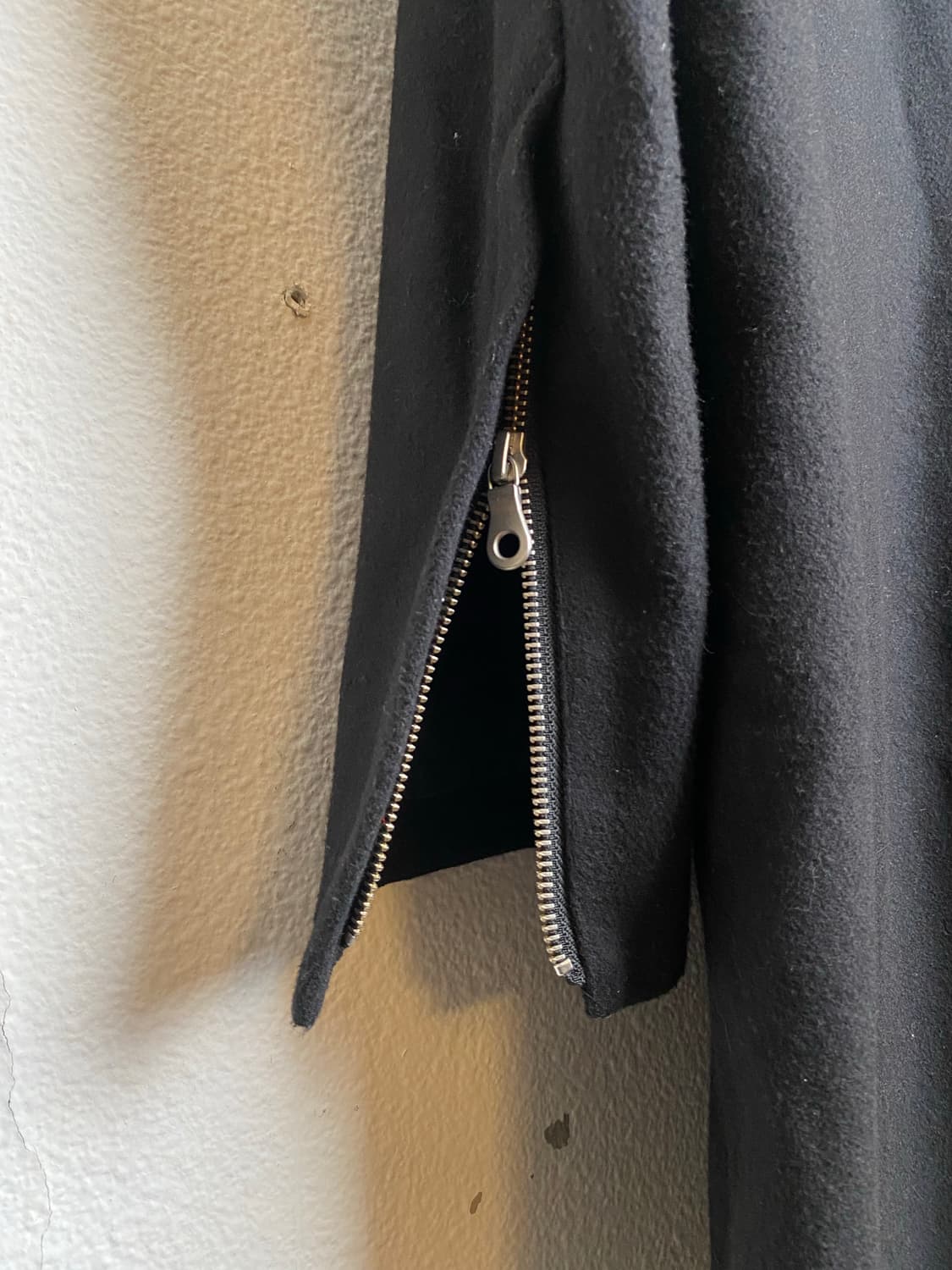 노아이디  지퍼 하이넥 코트 상품이미지6