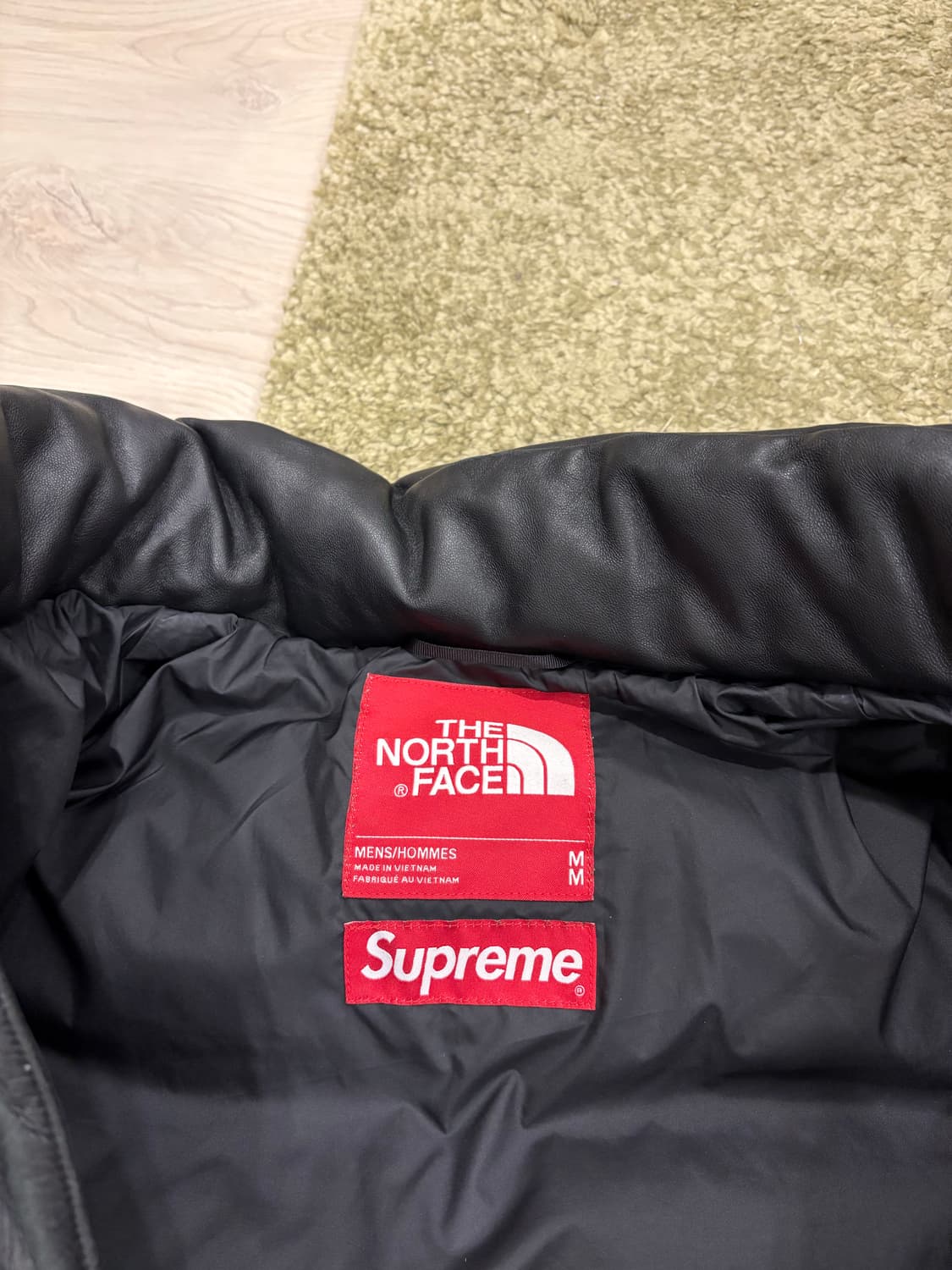 [M] 슈프림 노스페이스 레더 눕시 상품이미지9