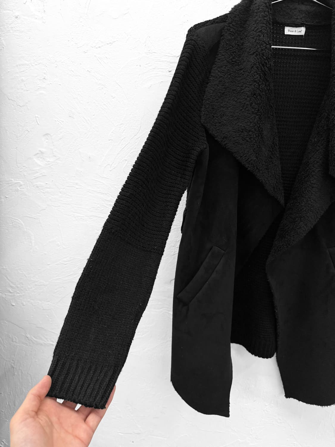 water&leaf 스웨이드 니트 가디건 상품이미지3