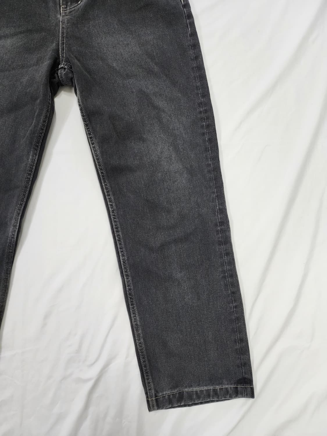 ORE 오어 블랙 데님 팬츠 상품이미지6