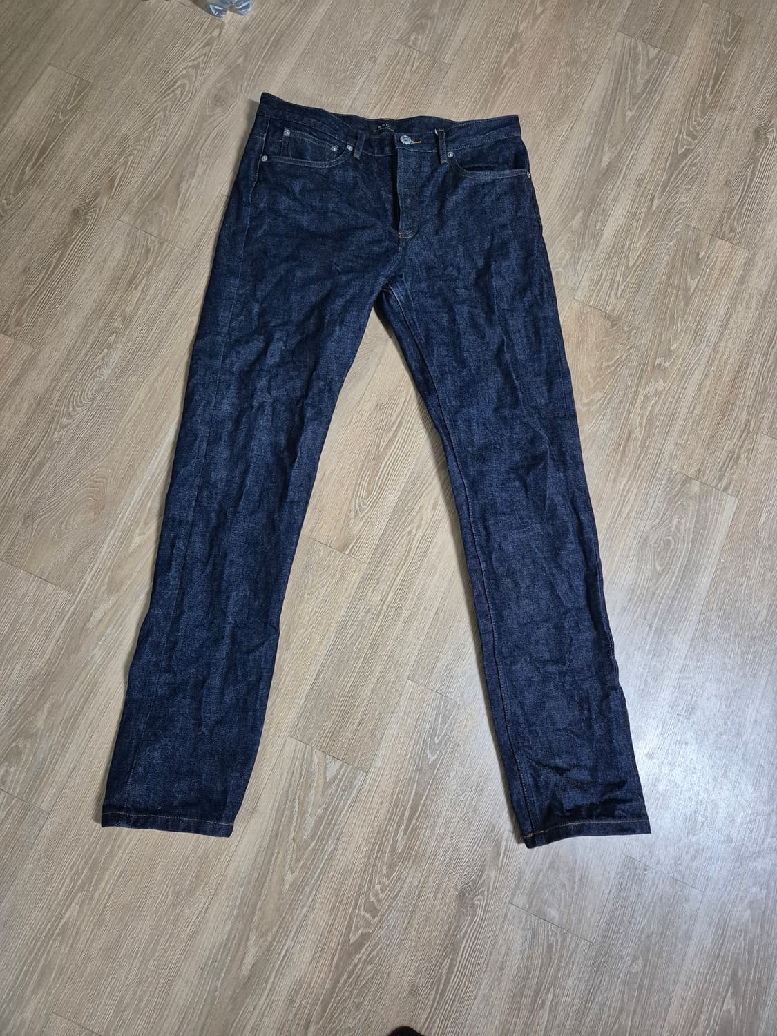 [32] 아페세 apc 쁘디 뉴 스탠다드 셀비지 청바지 진 중청 진청 상품이미지1