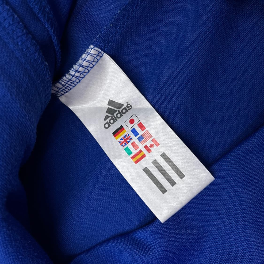 아디다스 에센셜 옐로우라인 블루 트랙탑 100 상품이미지6