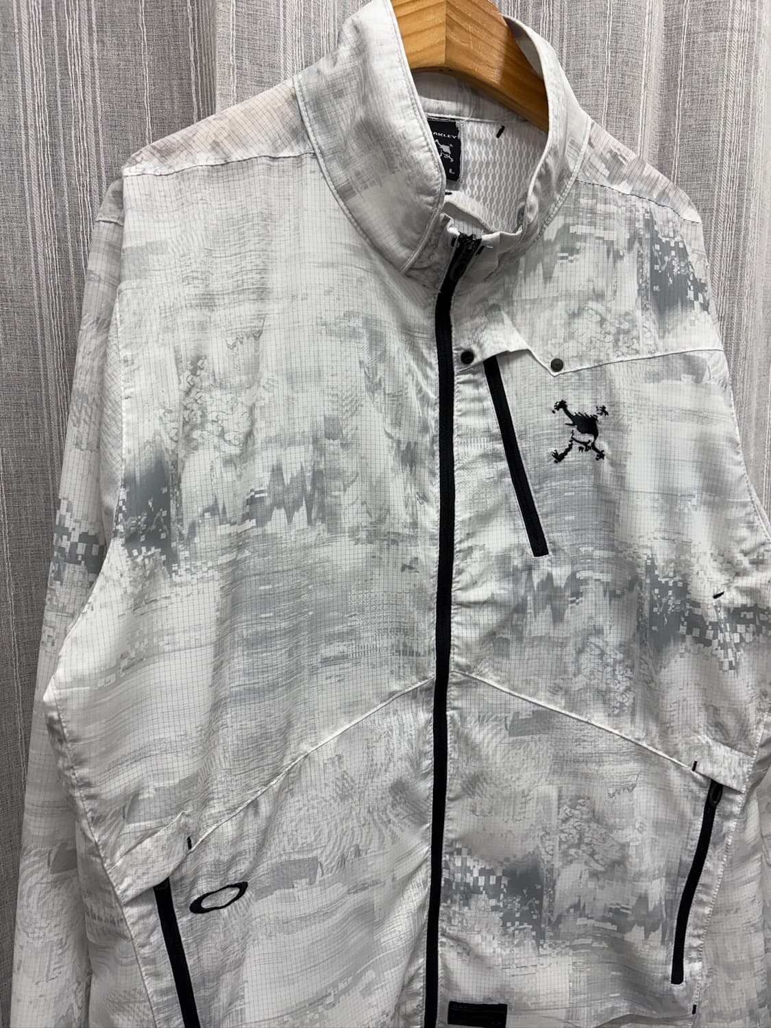 Oakley 오클리 스케터 로고 카모 테크 윈드자켓 바람막이 상품이미지2