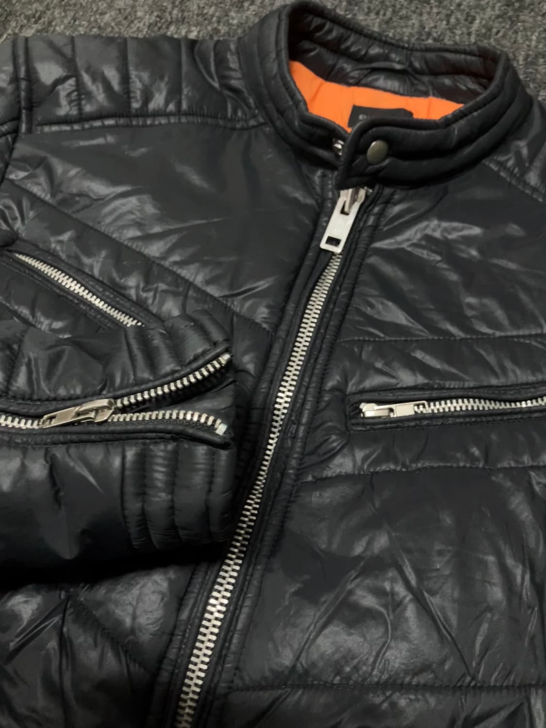 디젤 바이커자켓 패딩 상품이미지3