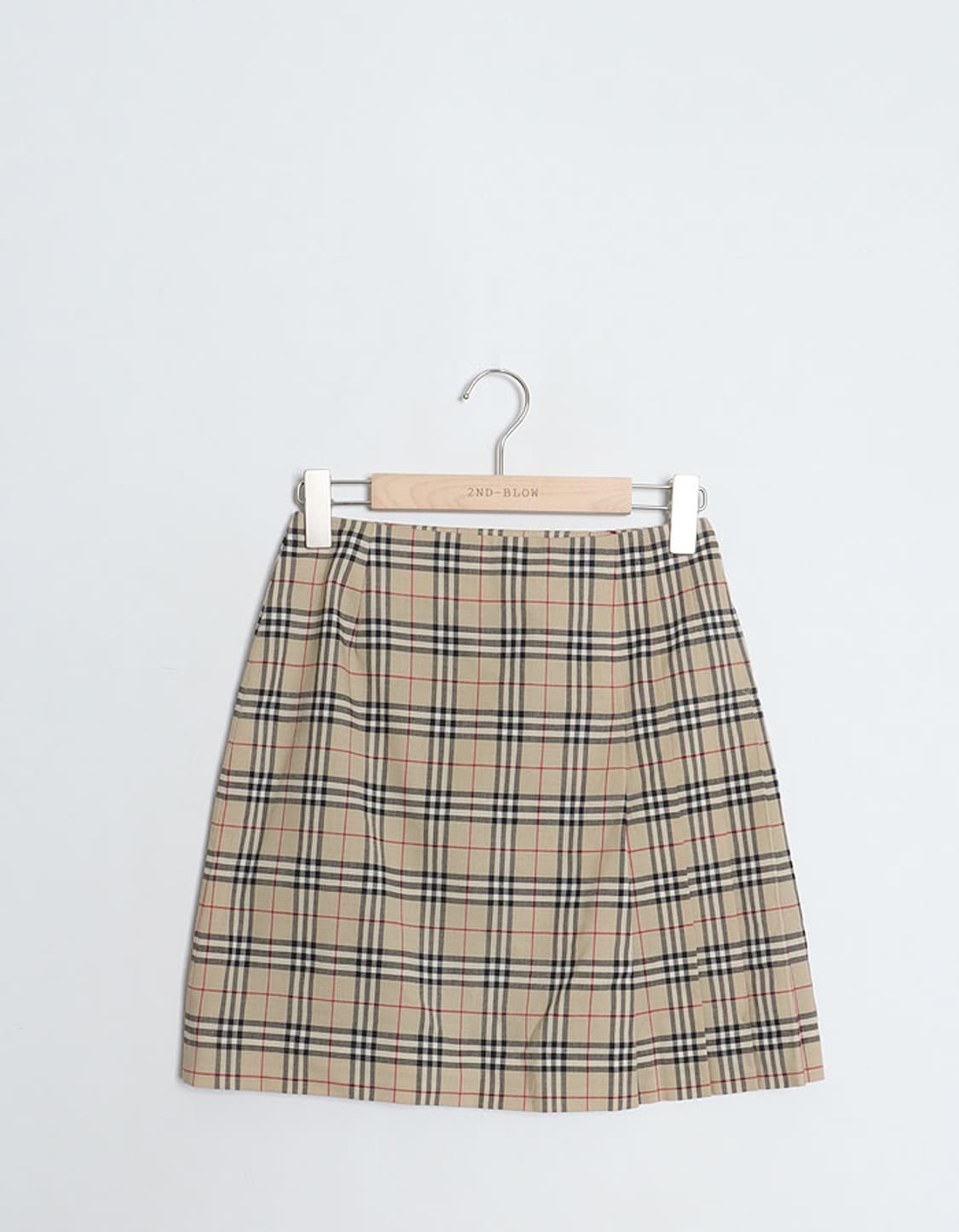 90's Burberrys BLUE LABEL Check Skirt 상품이미지1