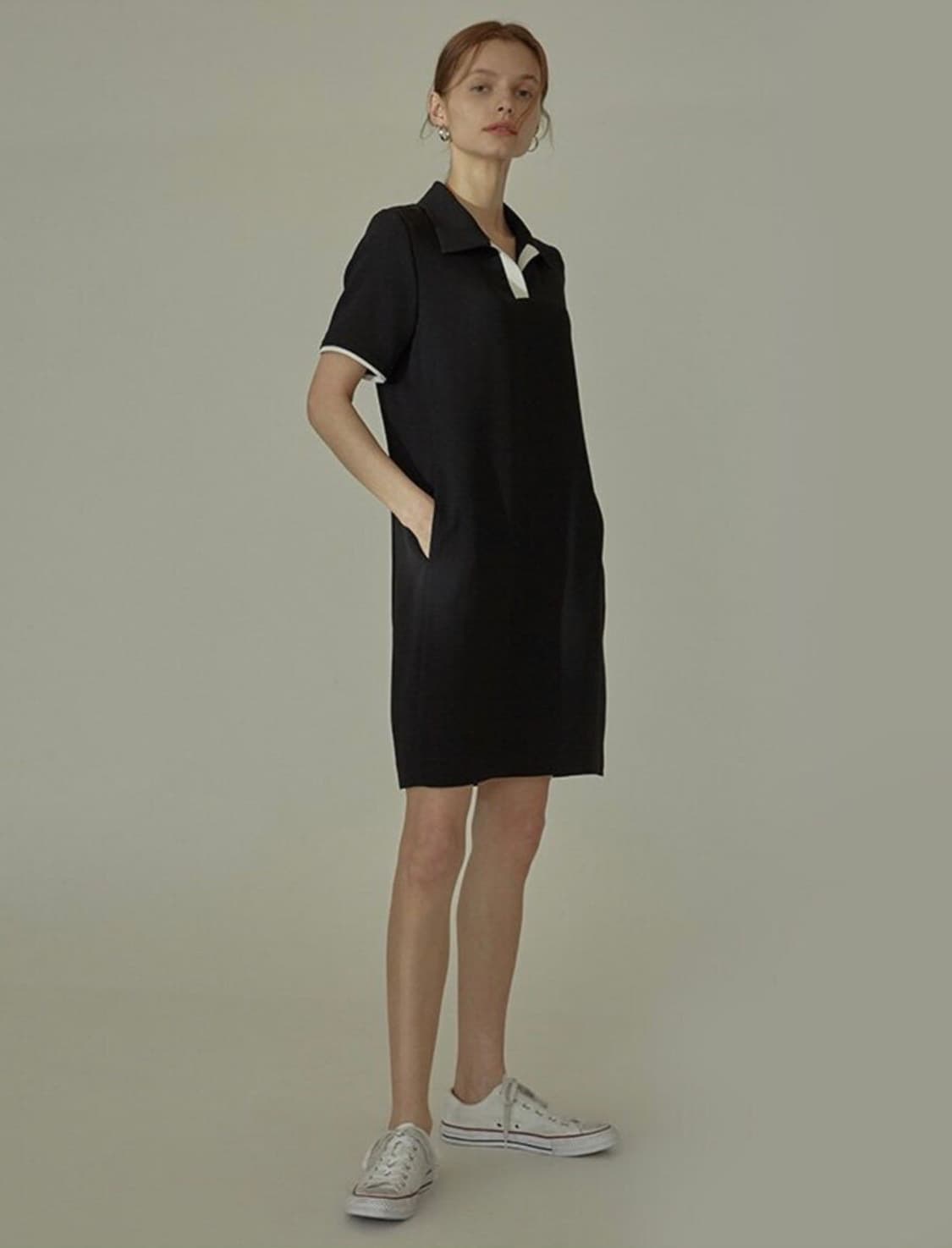 프론트로우 원피스 드라마 라이트 미니 드레스 상품이미지3