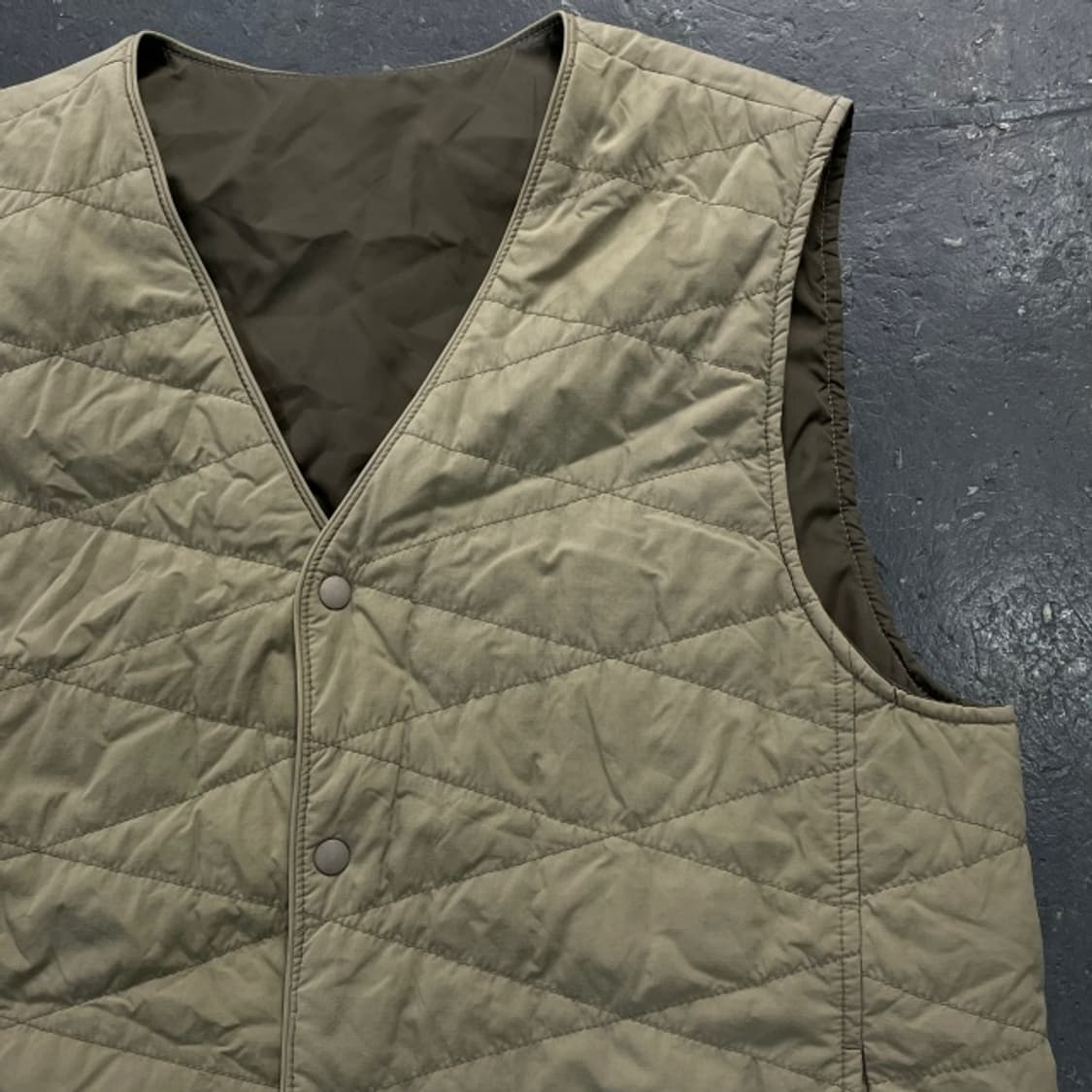 100 시리즈 리버서블 퀄팅 조끼 상품이미지2