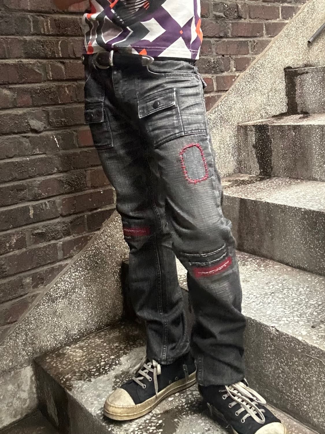 Rare 05ss Number Nine Nightcrawler jeans 상품이미지1