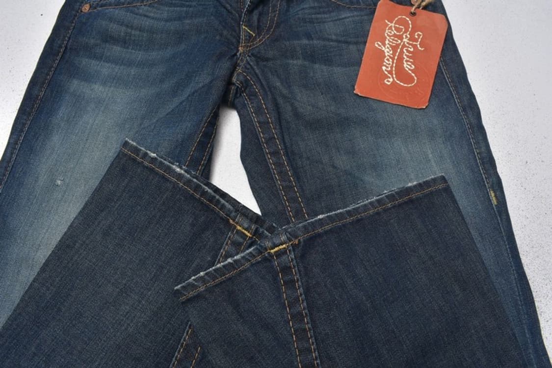 트루릴리전 로우라이즈 부츠컷 청바지 28 M0071 상품이미지6