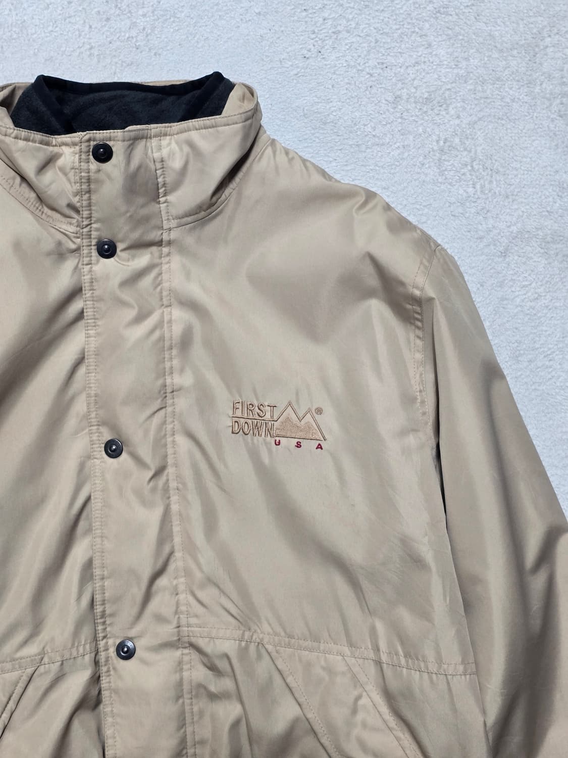 FIRST DOWN 퍼스트다운 베이지 자켓 상품이미지2