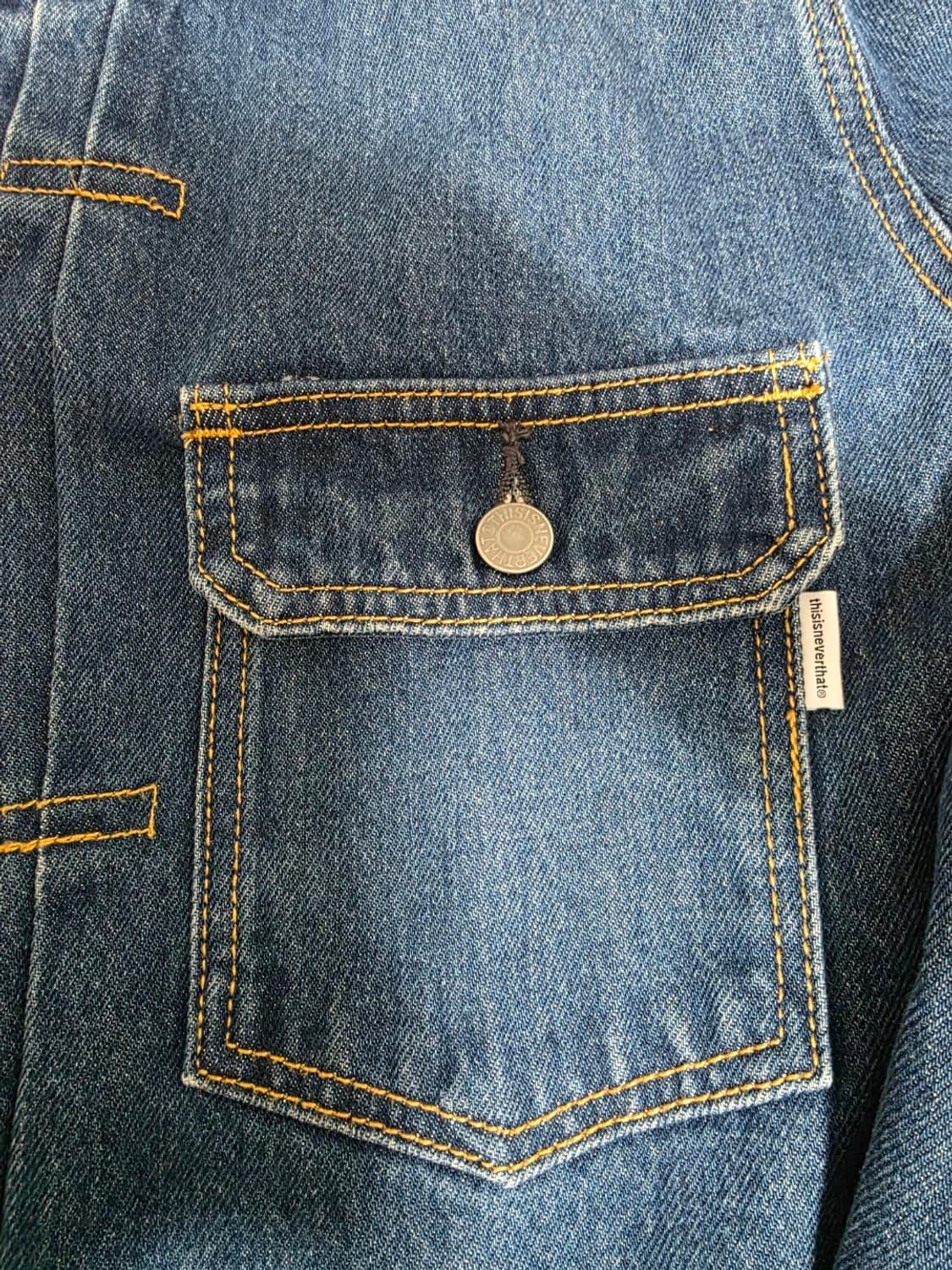 디스이즈네버댓 데님 트러커 자켓 L 상품이미지4