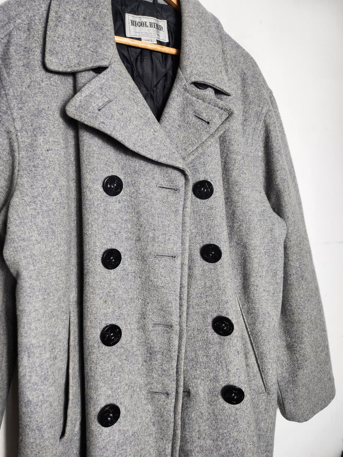 BICOL BIRD 더블 피코트 상품이미지3