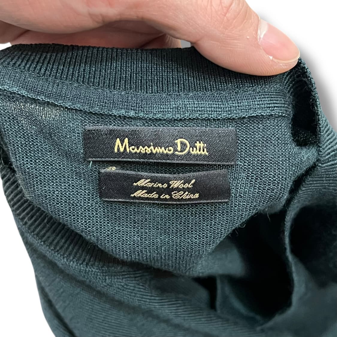  마시모두띠 메리노 울 니트 y14396 상품이미지6