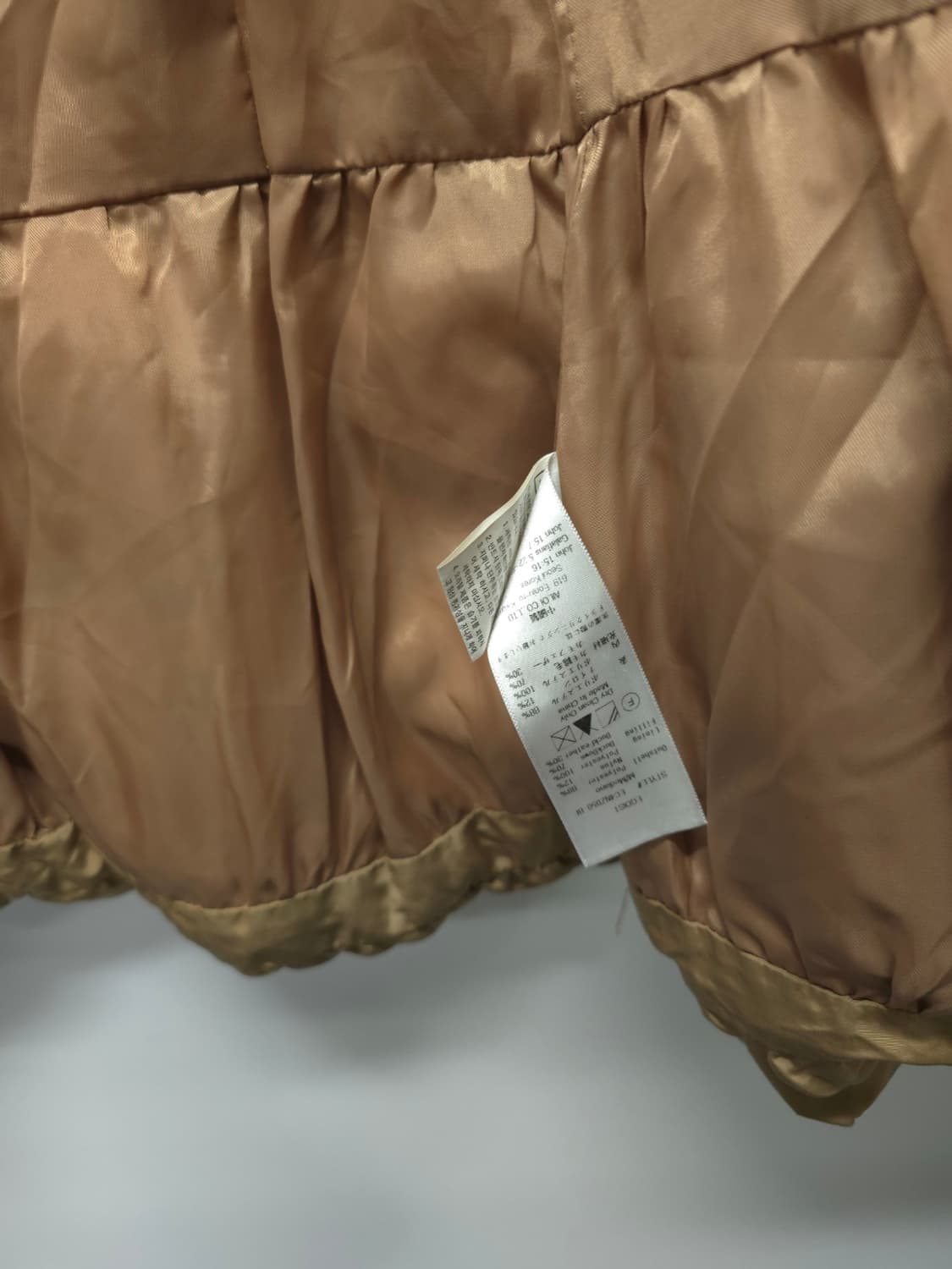 에고이스트 여성 셔링포인트 오리털 숏패딩 상품이미지10