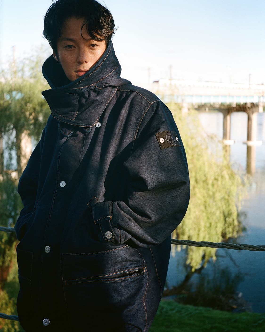 스톤아일랜드 데님 리서치 폴리프로필렌 패딩 L(105) 새상품 상품이미지9