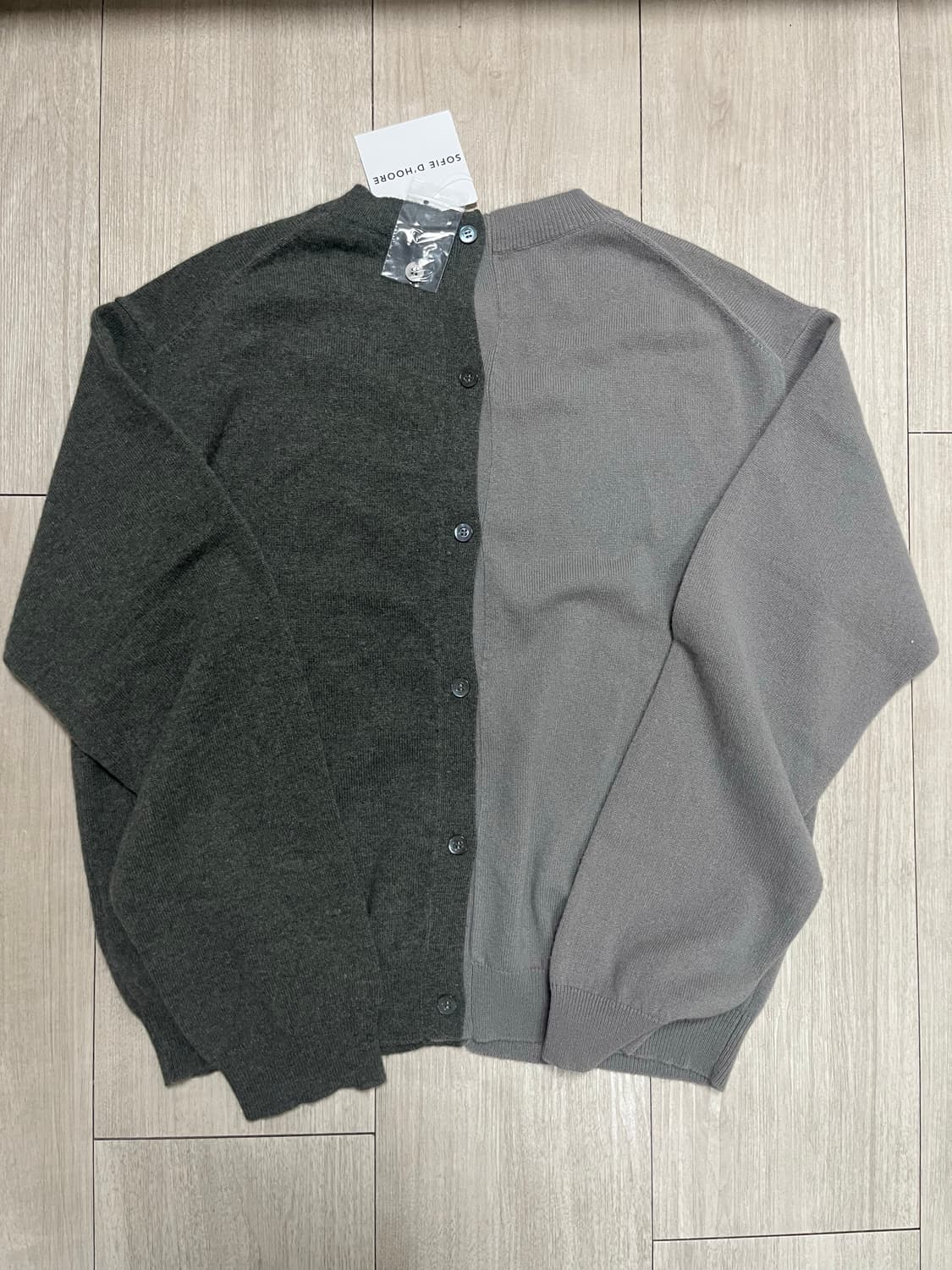 [새상품] 소피드후레 캐시100 가디건 S 상품이미지3