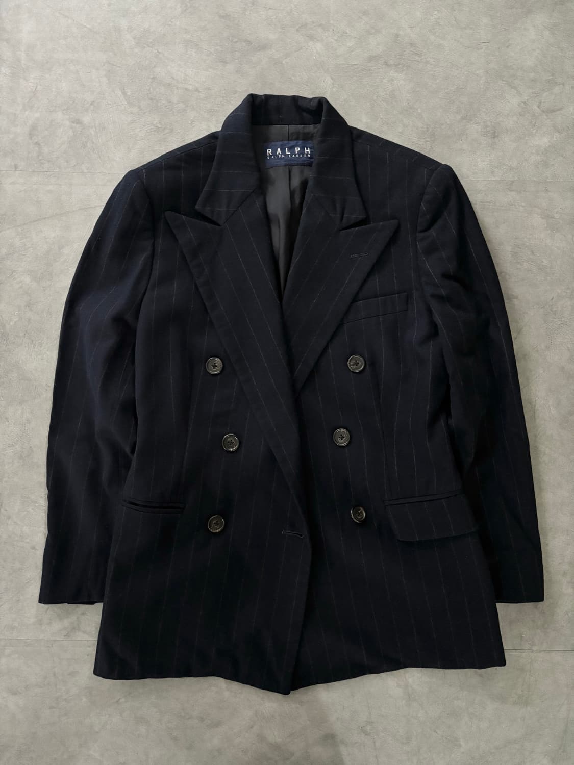 Ralph Lauren 랄프로렌 네이비 스트라이프 블레이저 상품이미지5