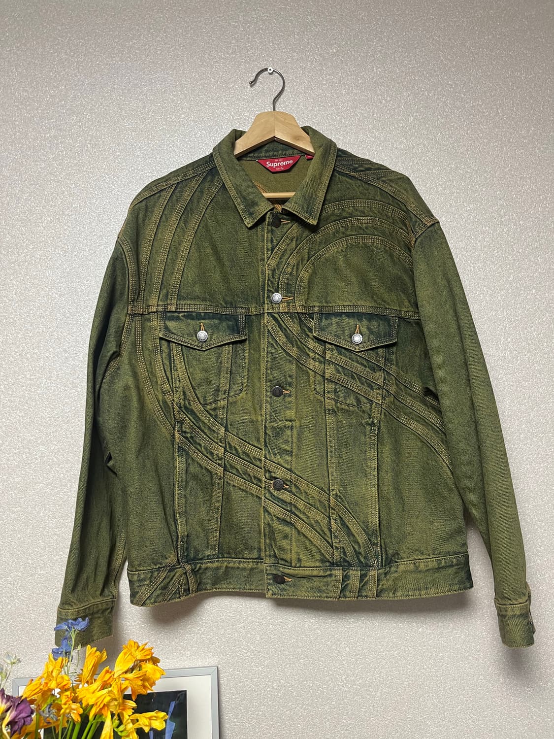 Supreme denim trucker 상품이미지2