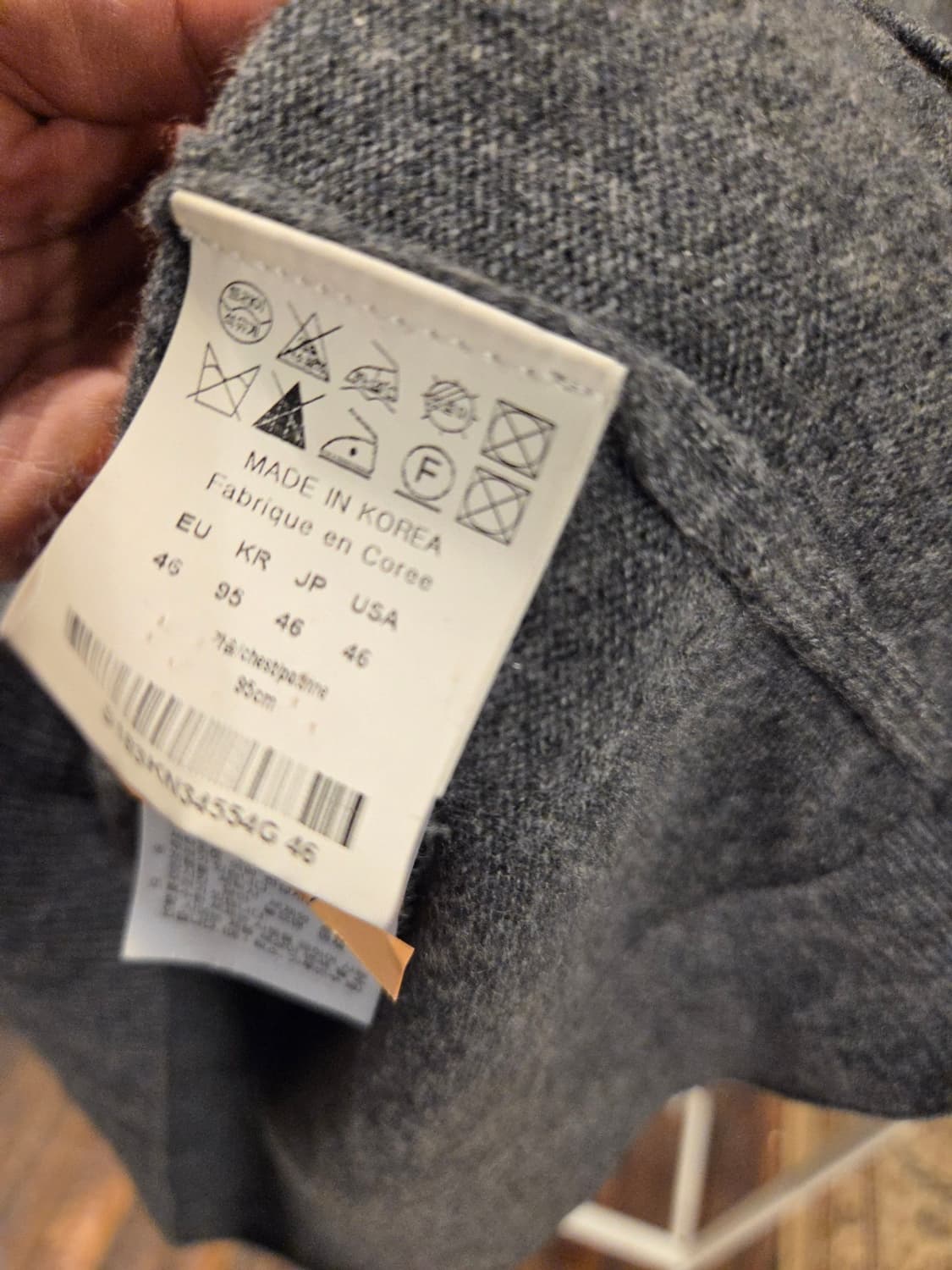 솔리드옴므 캐시미어 모호크넥니트 상품이미지5