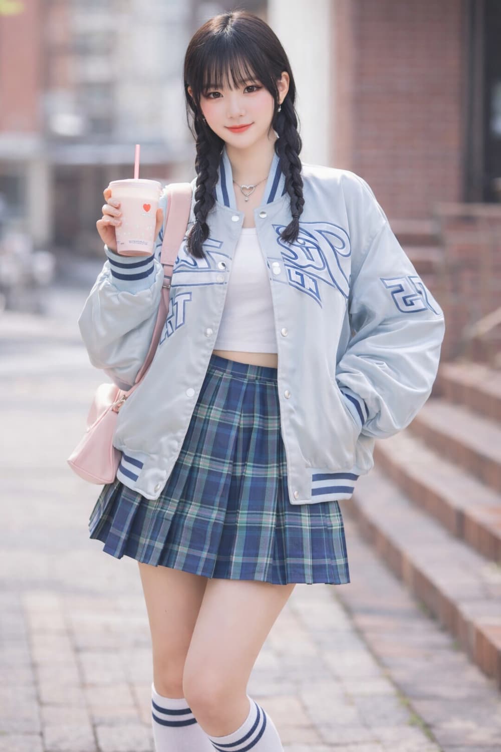 [주#]올드스쿨 후부 빈티지 야구잠바 상품이미지1