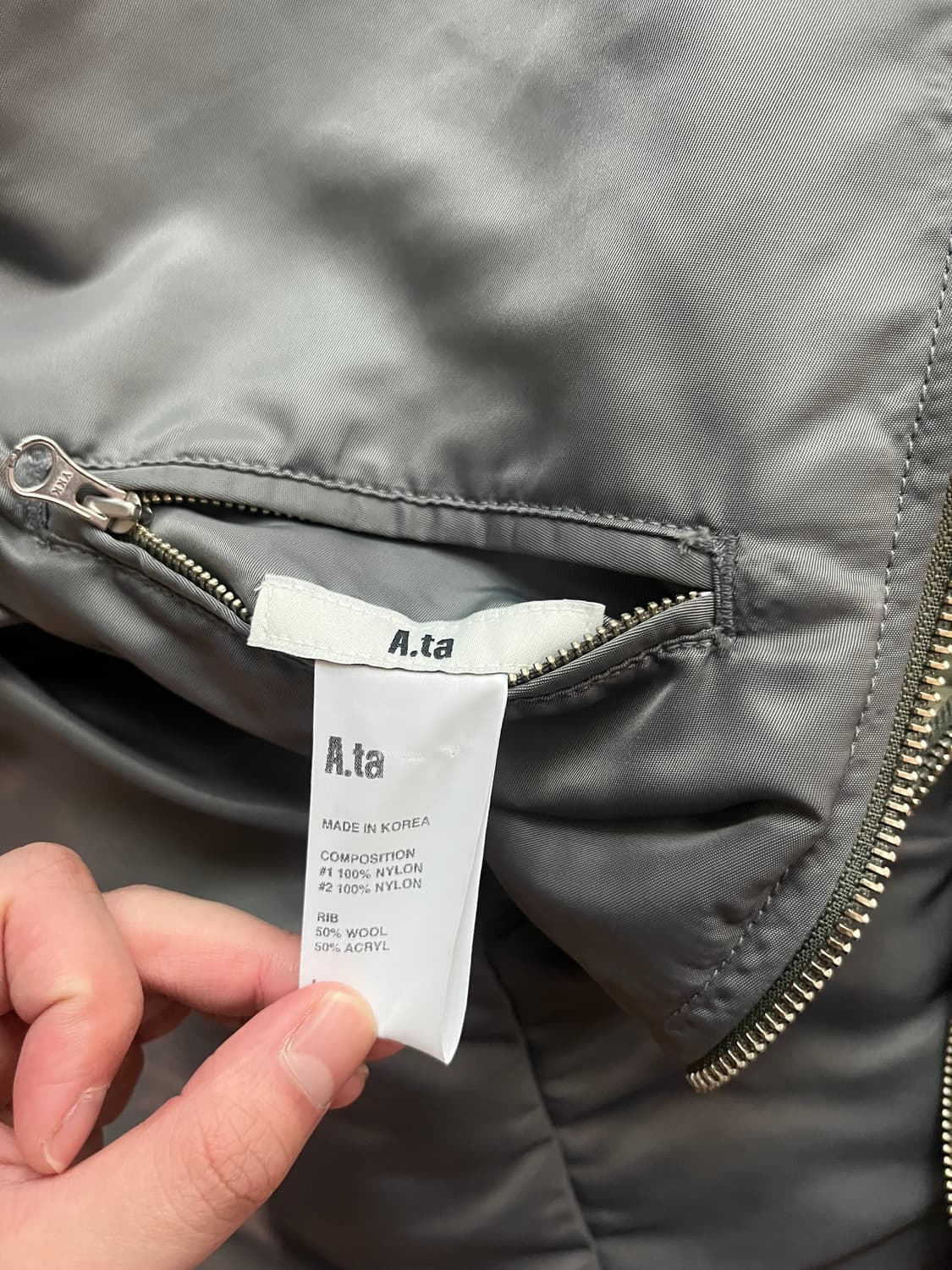 A.ta 리버서블 MA-1 상품이미지2