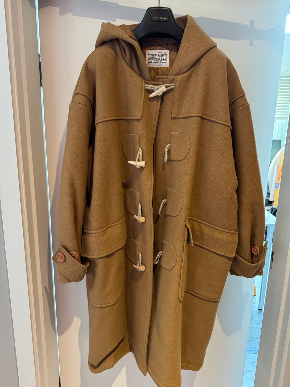 BIRTHDAYSUIT 더플코트 카멜 상품이미지2