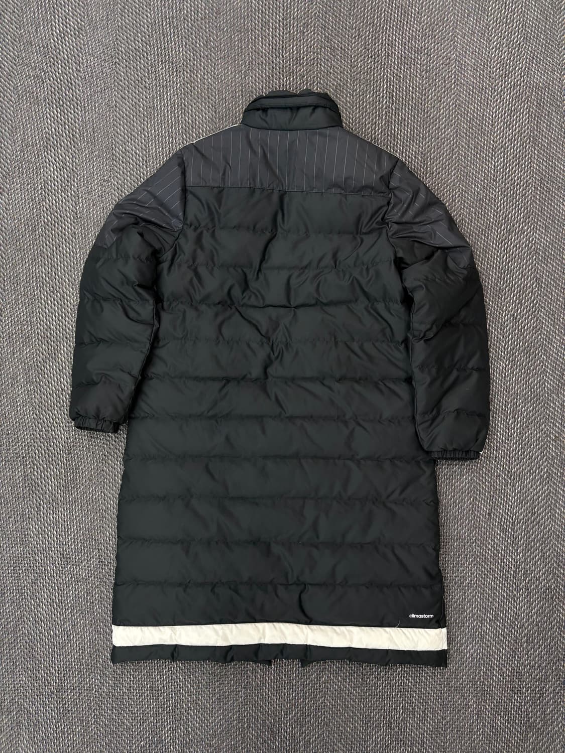 아디다스 삼선 롱패딩 블랙 상품이미지6