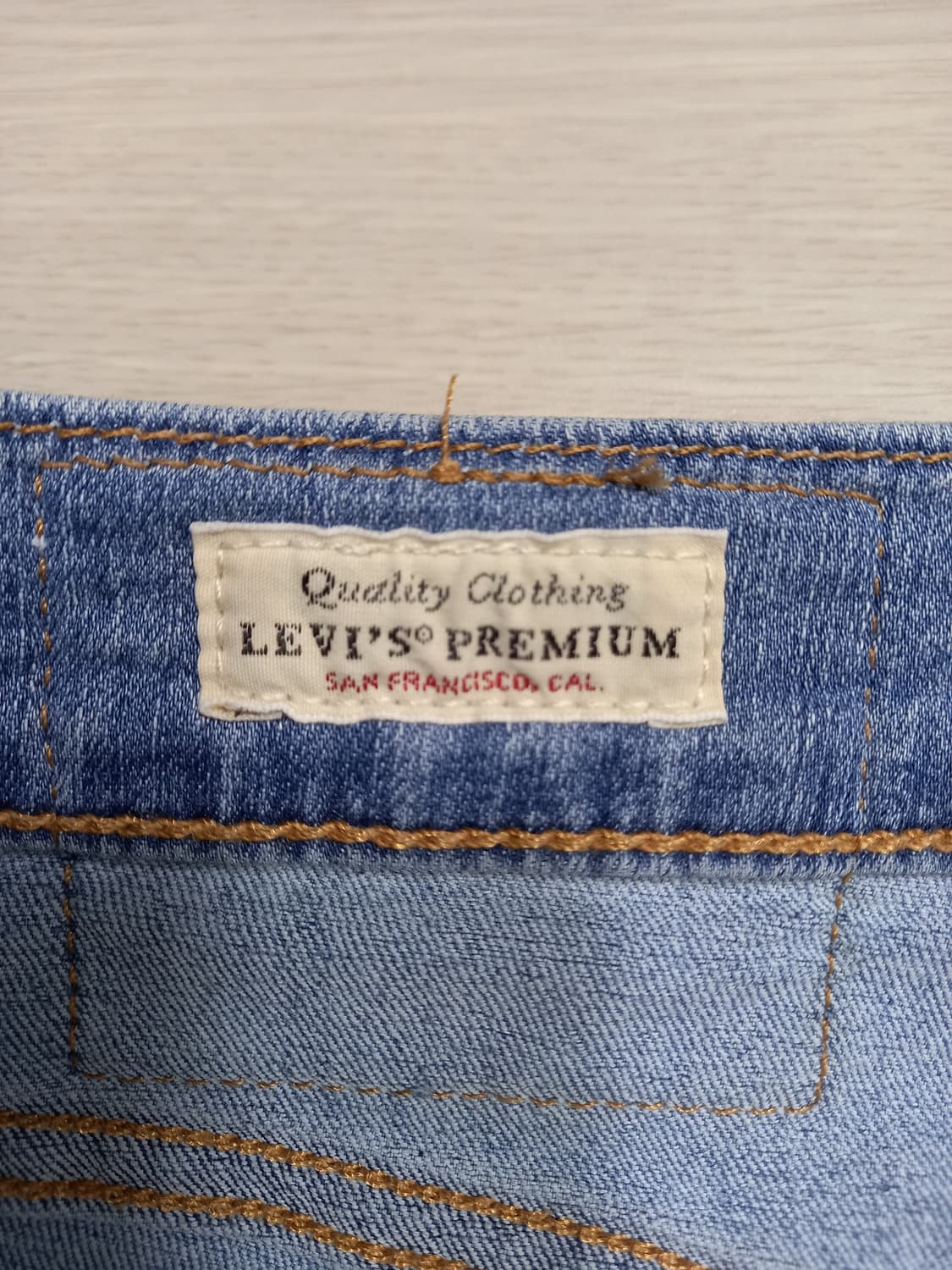 30 빅E 리바이스502 워싱 스판 슬림일자진 연청 30-148 상품이미지9