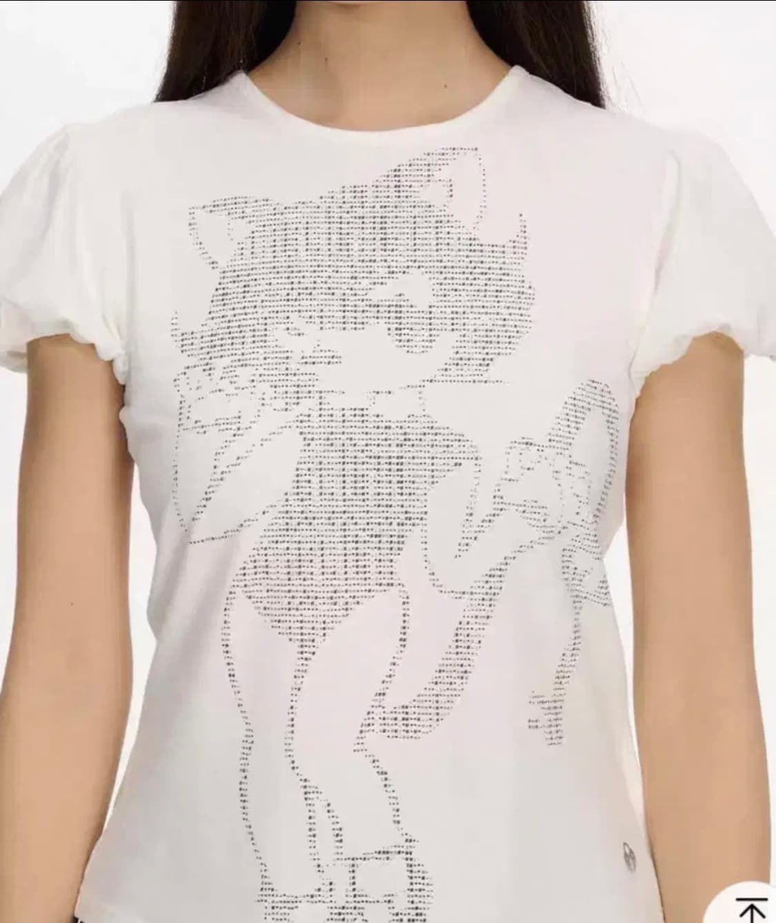 NECYstudio Art Cat Puff T-shirt 상품이미지3