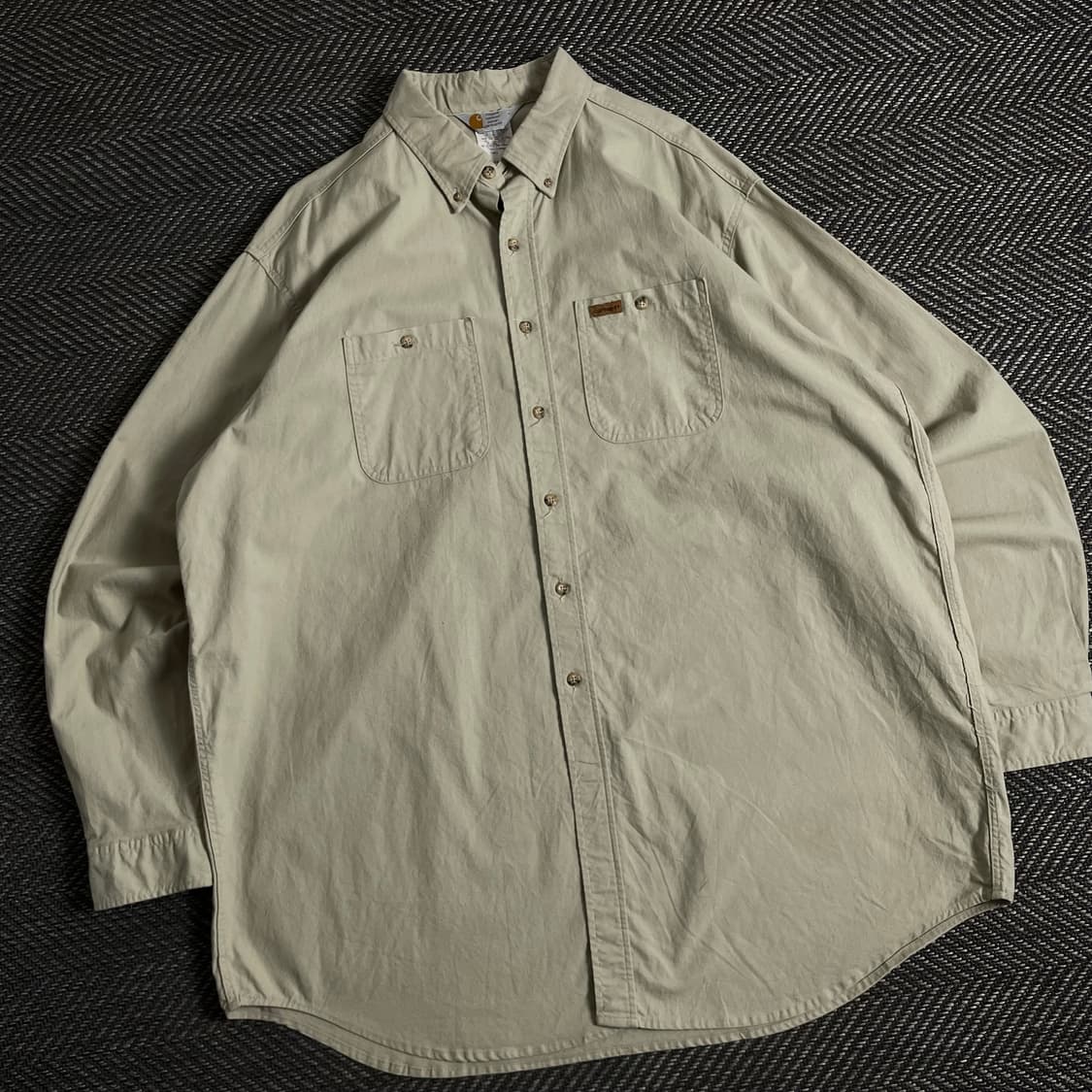 칼하트 USA 오리지날 패치로고 박시핏 워크 셔츠y 3124 상품이미지1