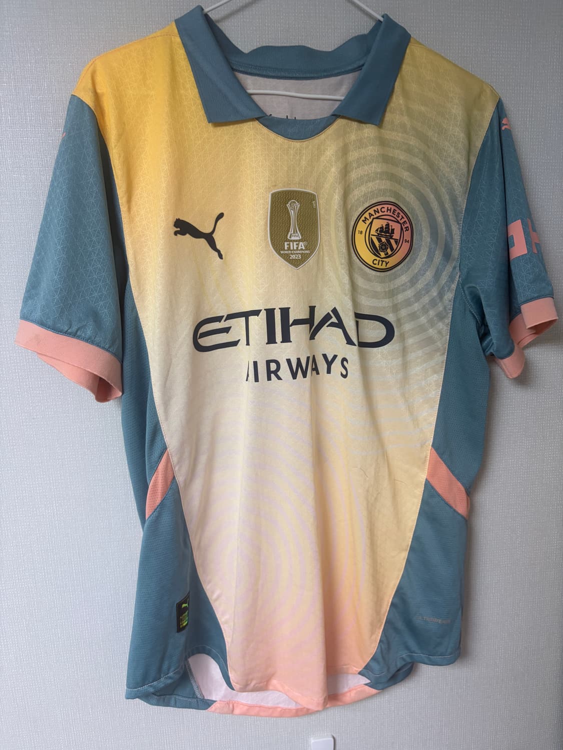 맨시티 x 오아시스 유니폼 팝니다 상품이미지1