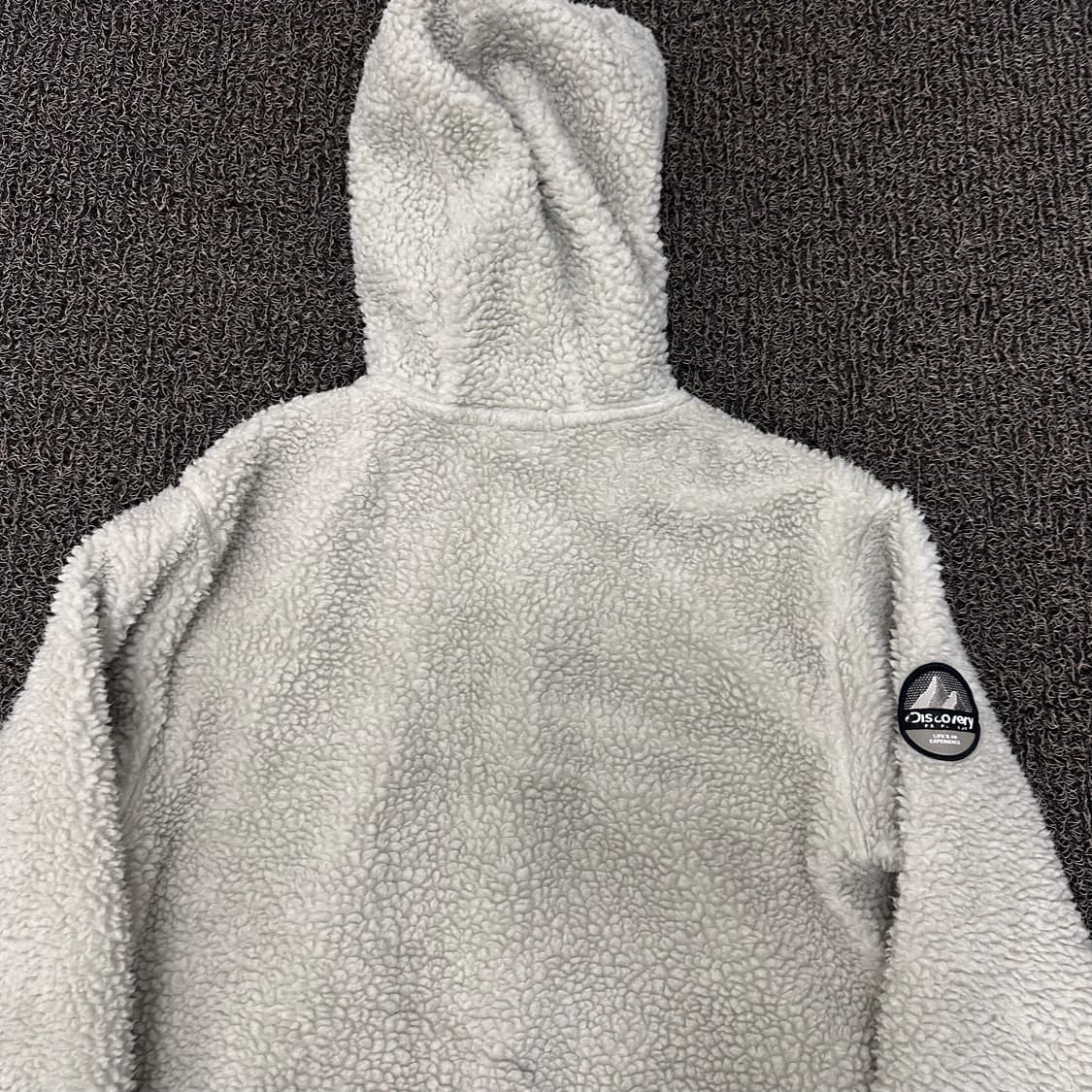 디스커버리 뽀글이 털 후리스 후드 자켓 95(M) 상품이미지5
