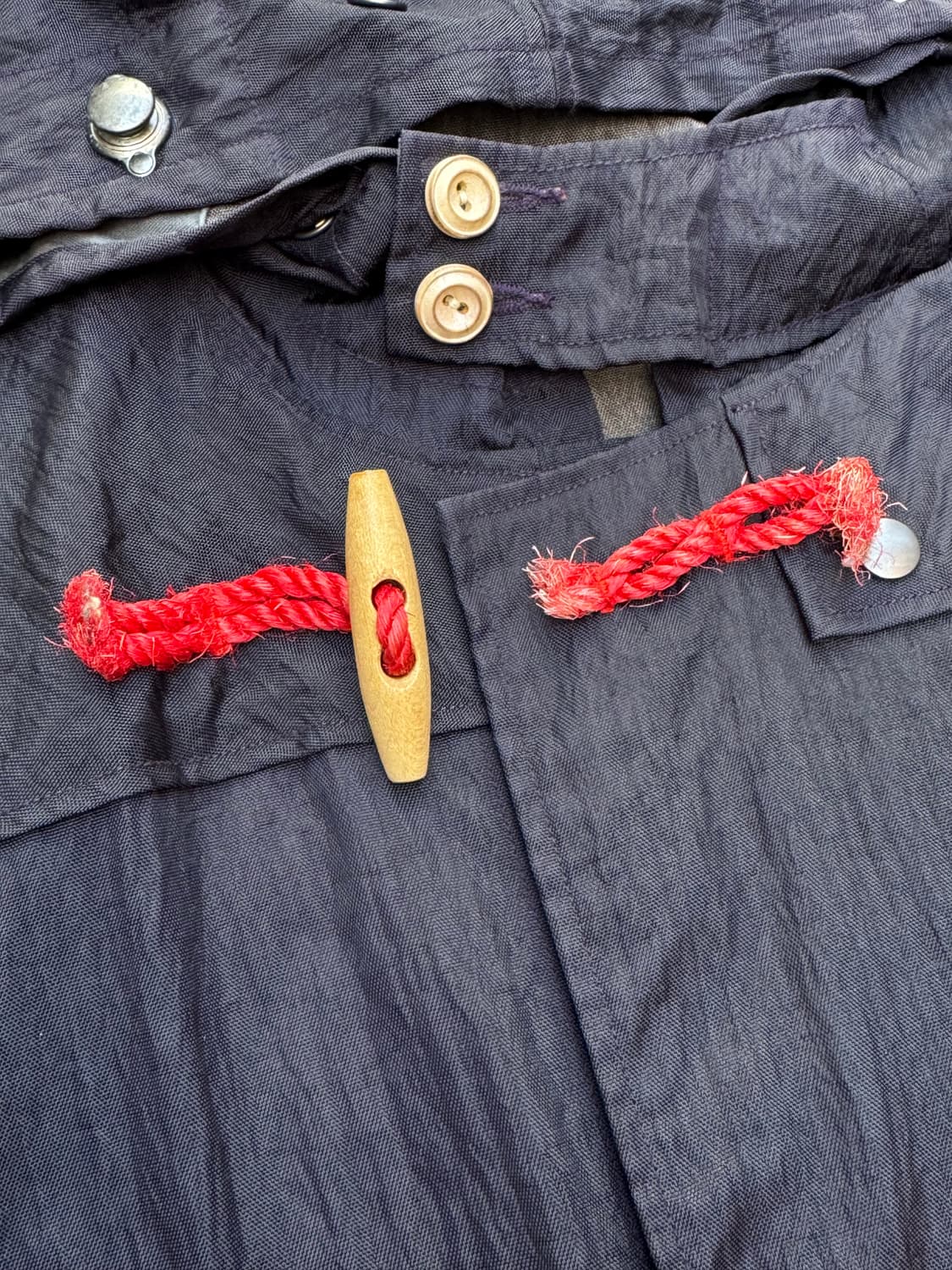 캐피탈 네이비 더플 토글 후드자켓  상품이미지9