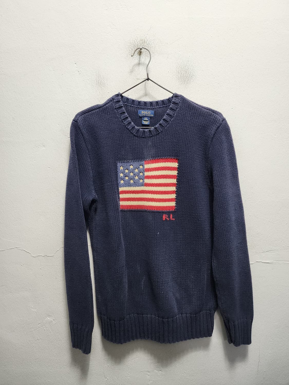 폴로 랄프로렌 성조기 니트 상품이미지1