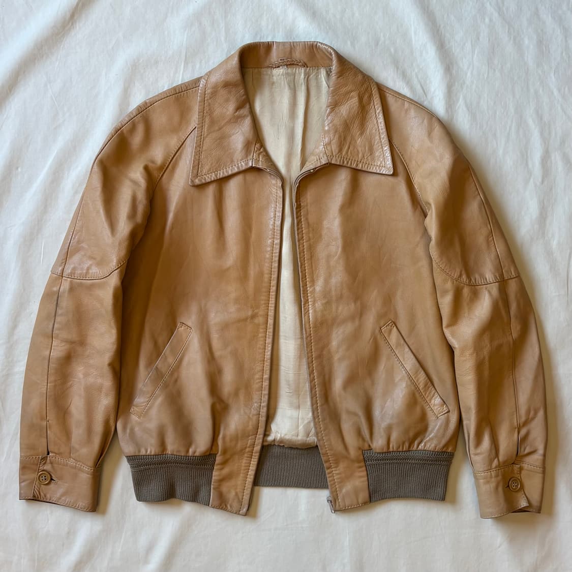 [100] 60s 스페인 산티아고 피게 PIRA 레더 자켓 상품이미지1