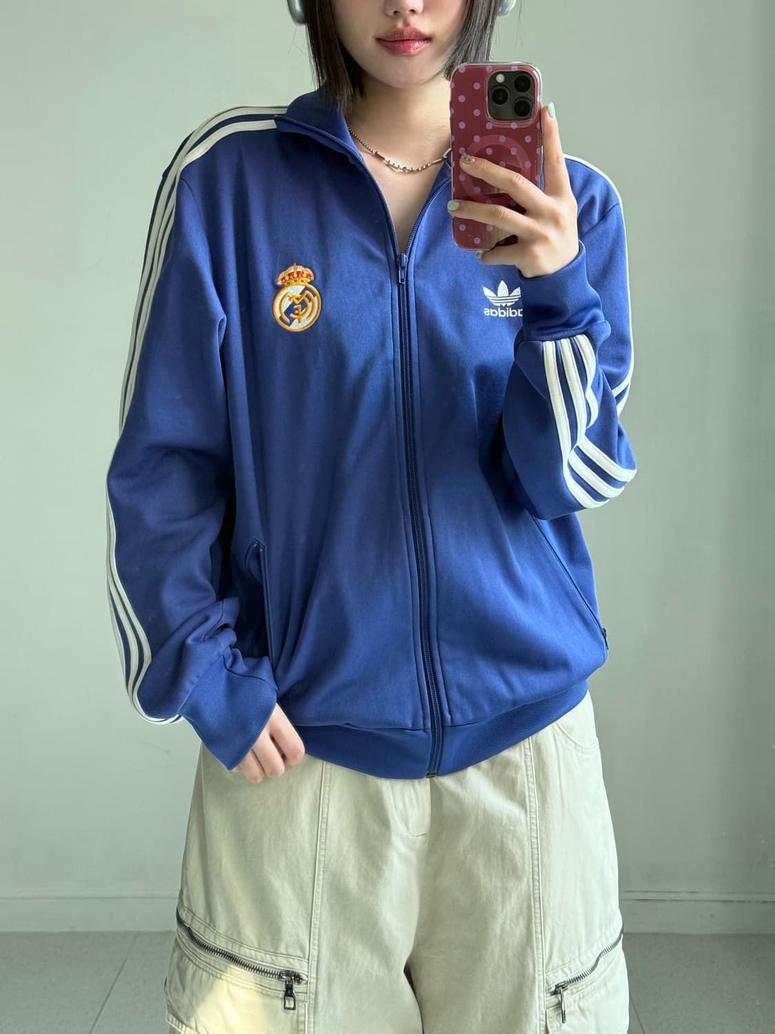아디다스 레알마드리드 퍼플 져지 상품이미지4