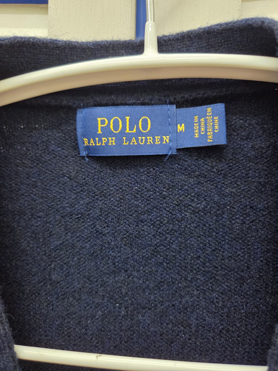 폴로 랄프로렌 네이비 울 가디건 상품이미지2