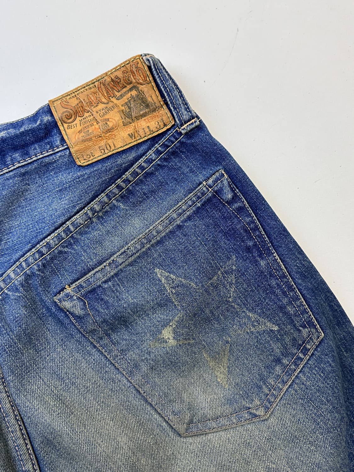 슈가케인 Lot.501 론 스타 데님 팬츠 상품이미지5