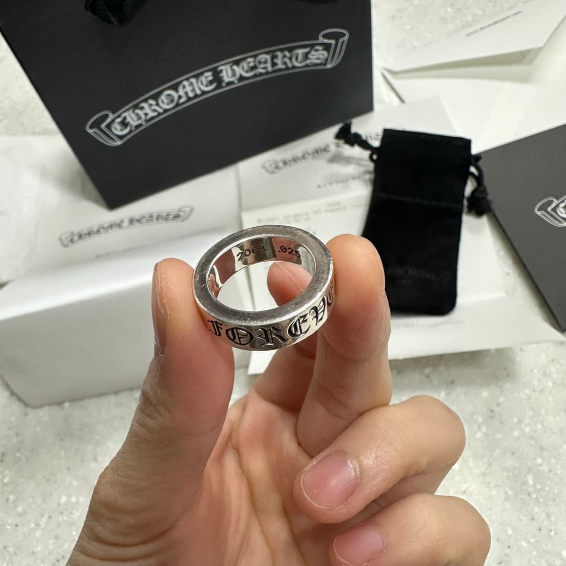 크롬하츠 포에버링 6mm (9-10호) 상품이미지4