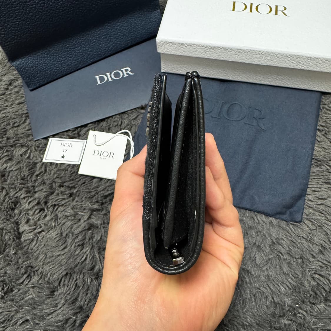 [정품 / 새상품급] 디올 오블리크 새들 장지갑 상품이미지5