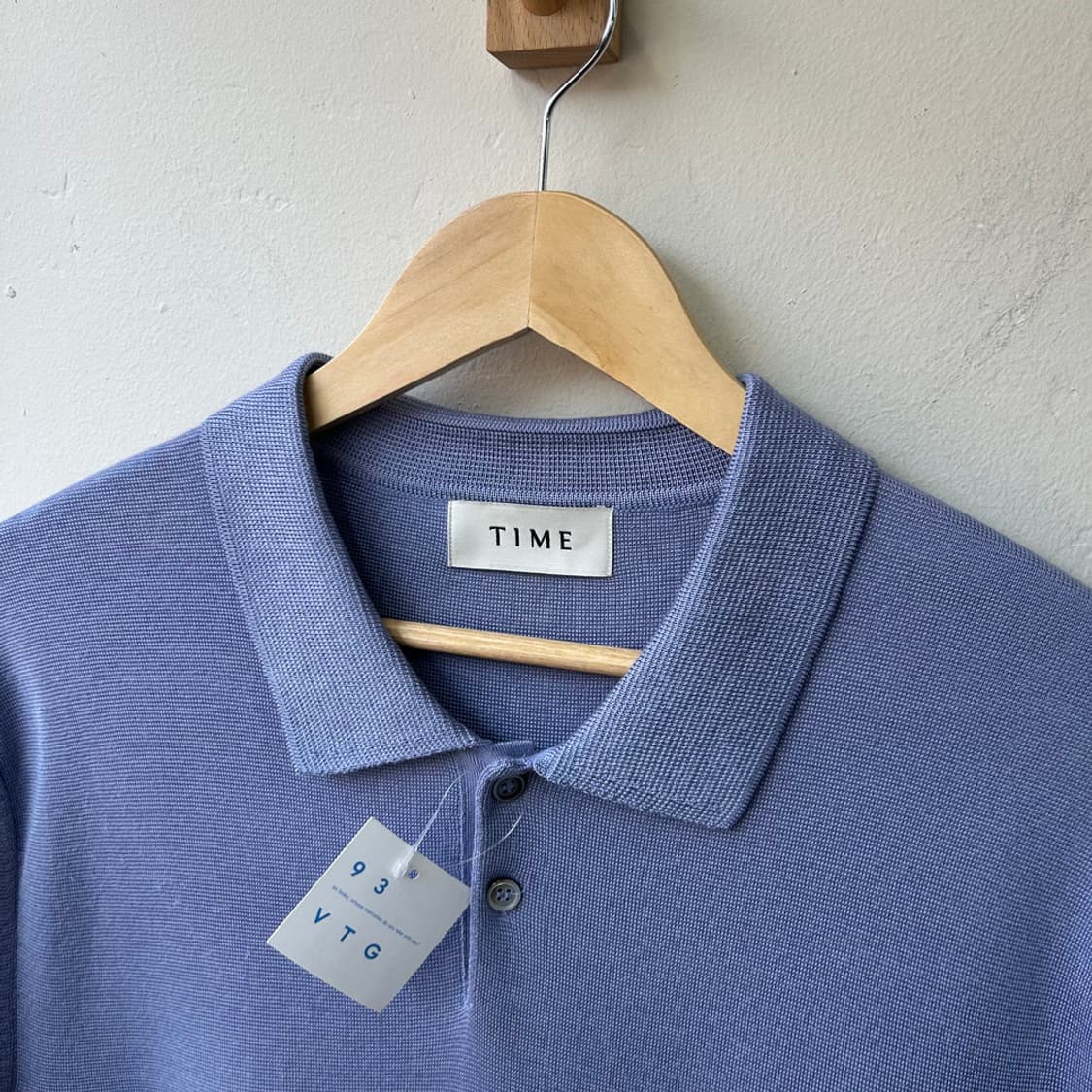 16568 - 타임 반팔 카라 니트 상품이미지3