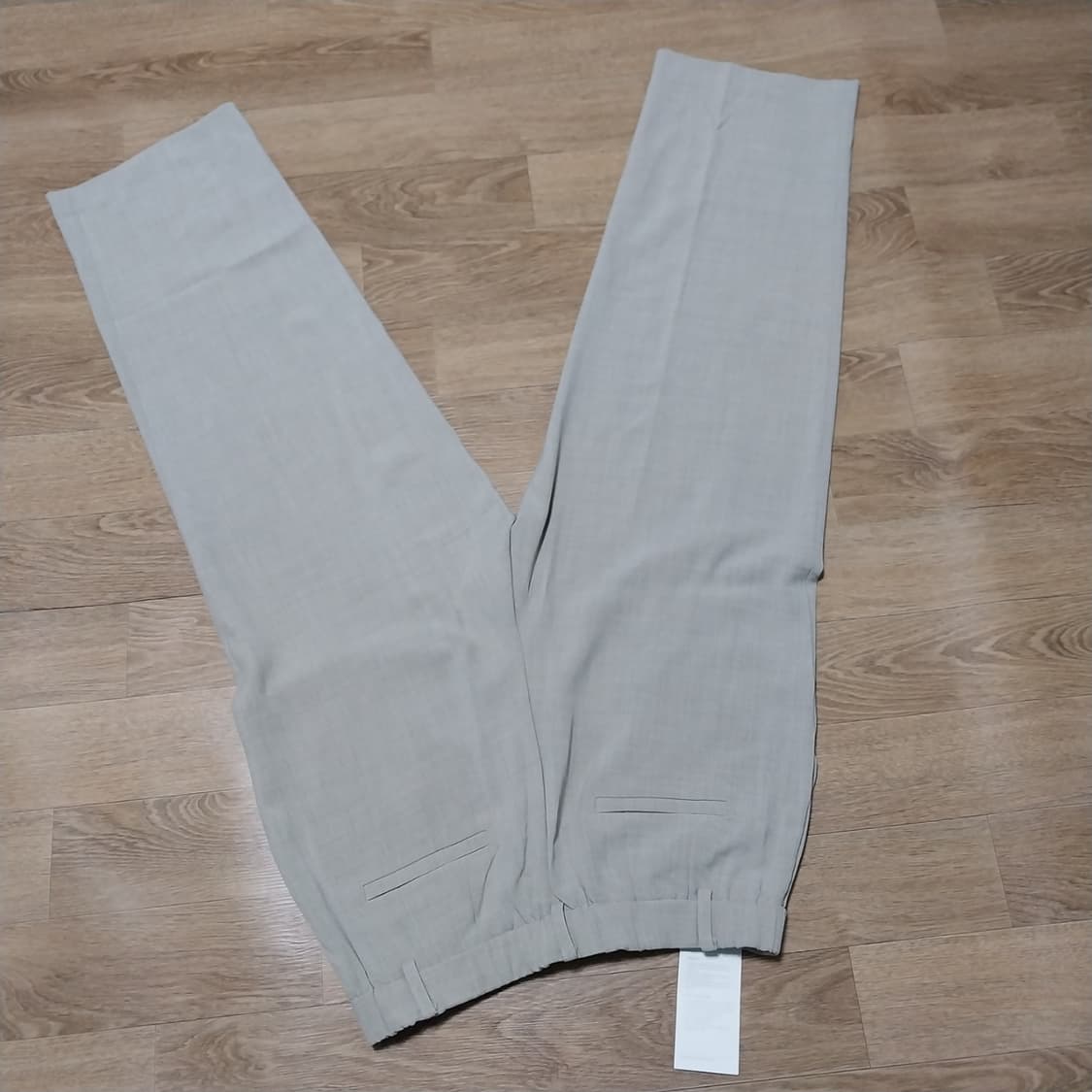 엣지 미사용 와이드핏 바지 여성32 인치 상품이미지4