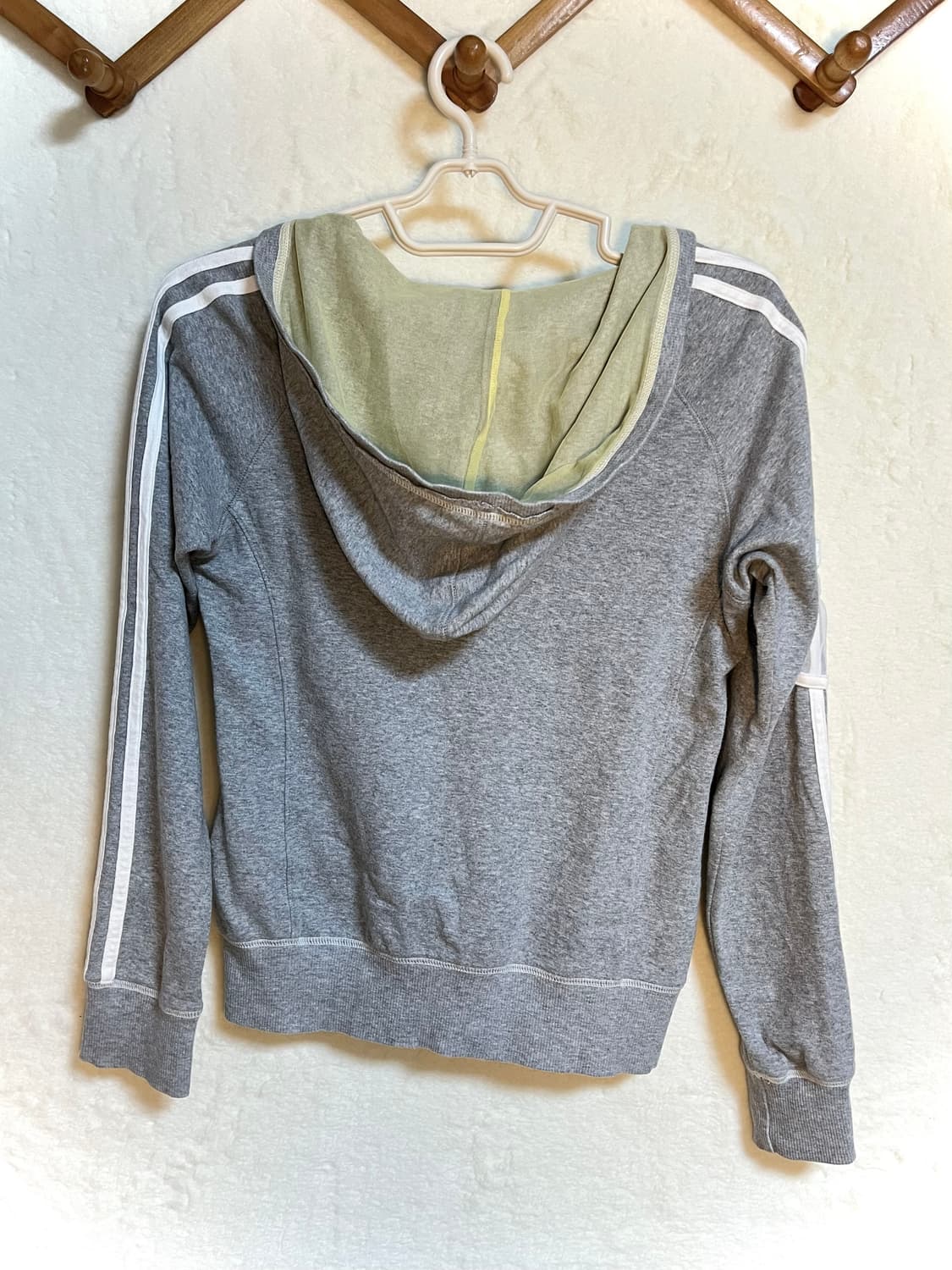 빈티지 아디다스 포켓 후드 집업 져지 상품이미지2