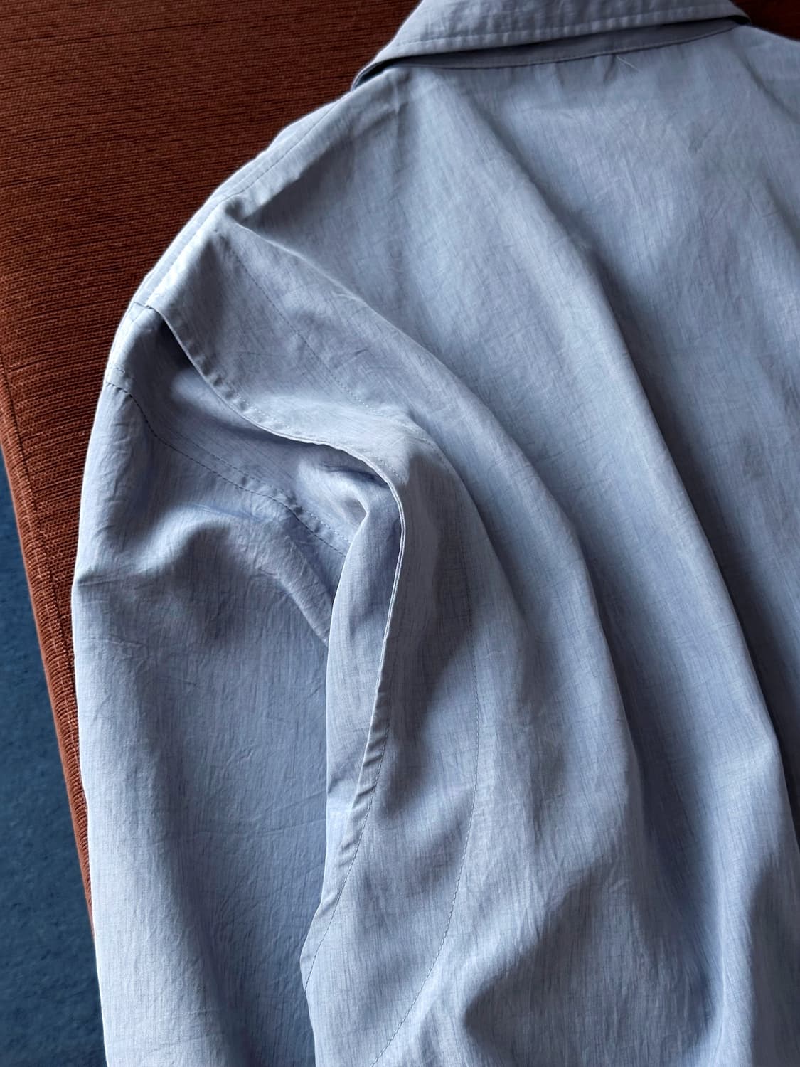 JPN made light poly design blouson 상품이미지6