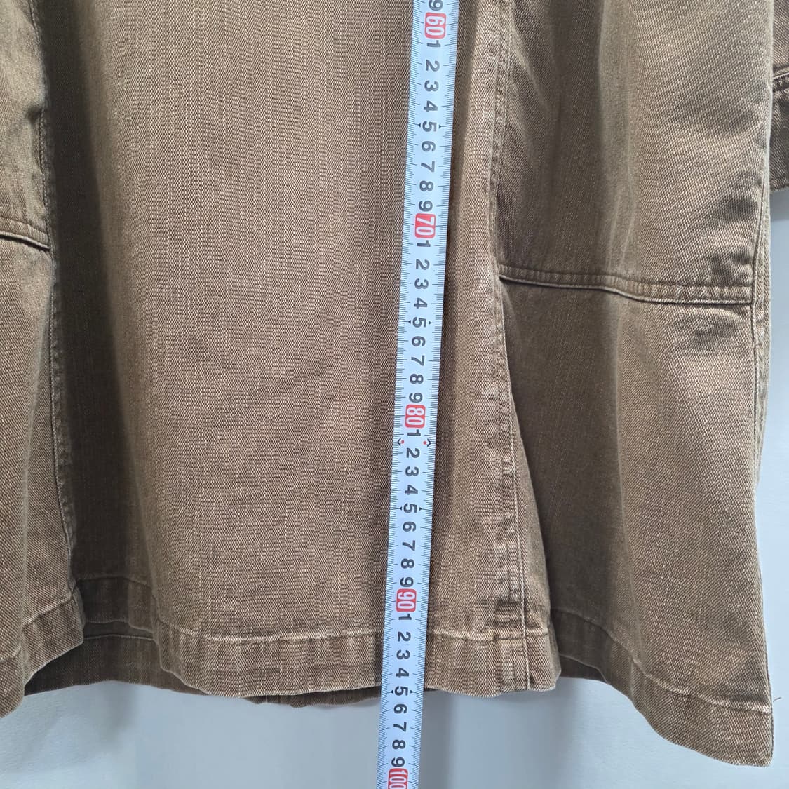 1277 STUDIO TOMBOY 스튜디오 톰보이 면 롱 셔츠 데님원피스 상품이미지4