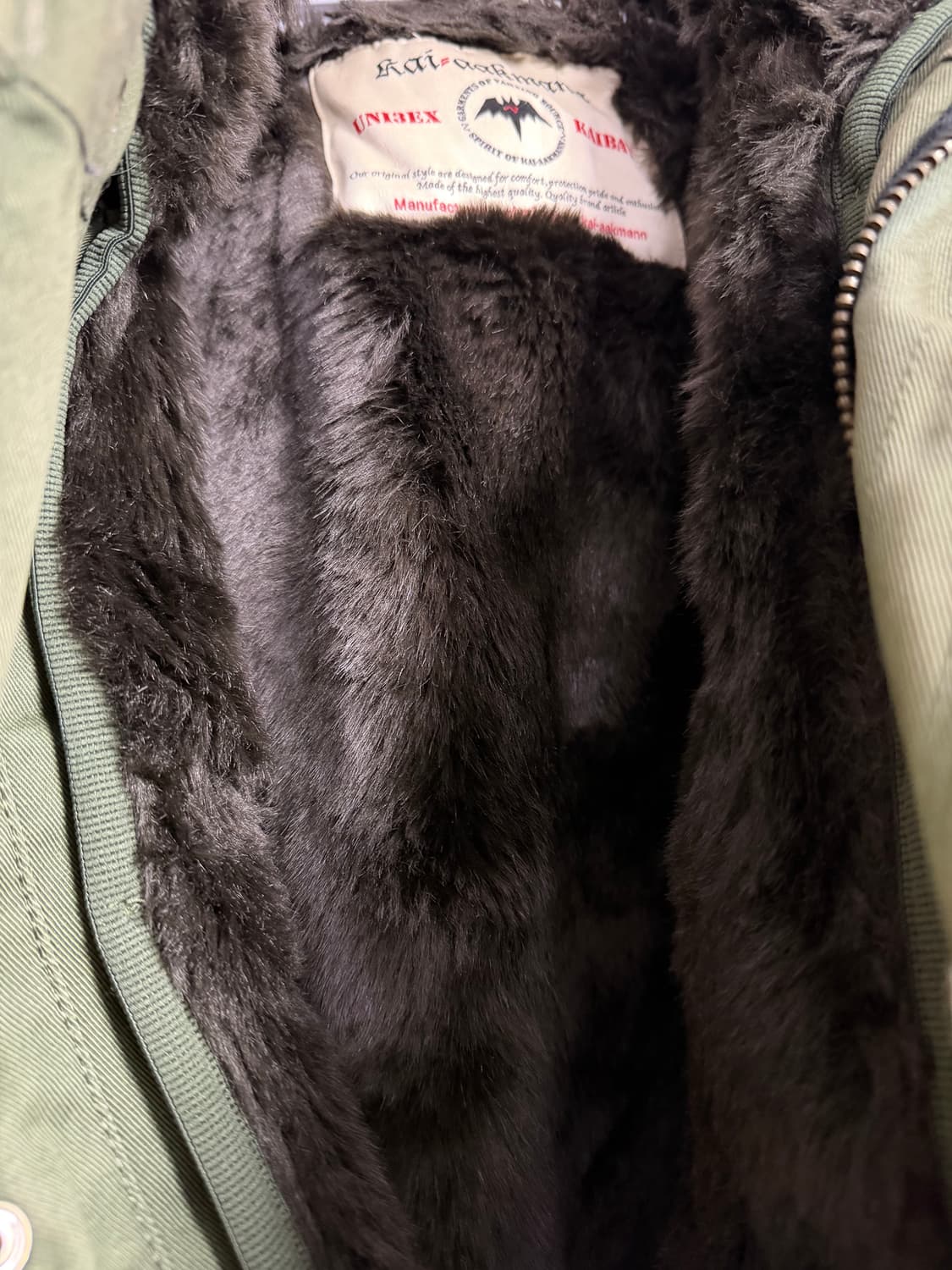 카이아크만 퍼 야상 자켓 상품이미지5