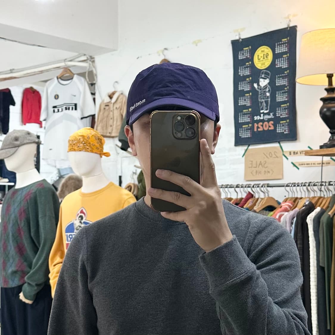 mont bell 아웃도어 캡 (57~61cm) 상품이미지2
