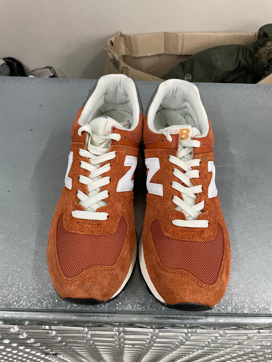 뉴발란스 574 헤리티지 오렌지 275 상품이미지5