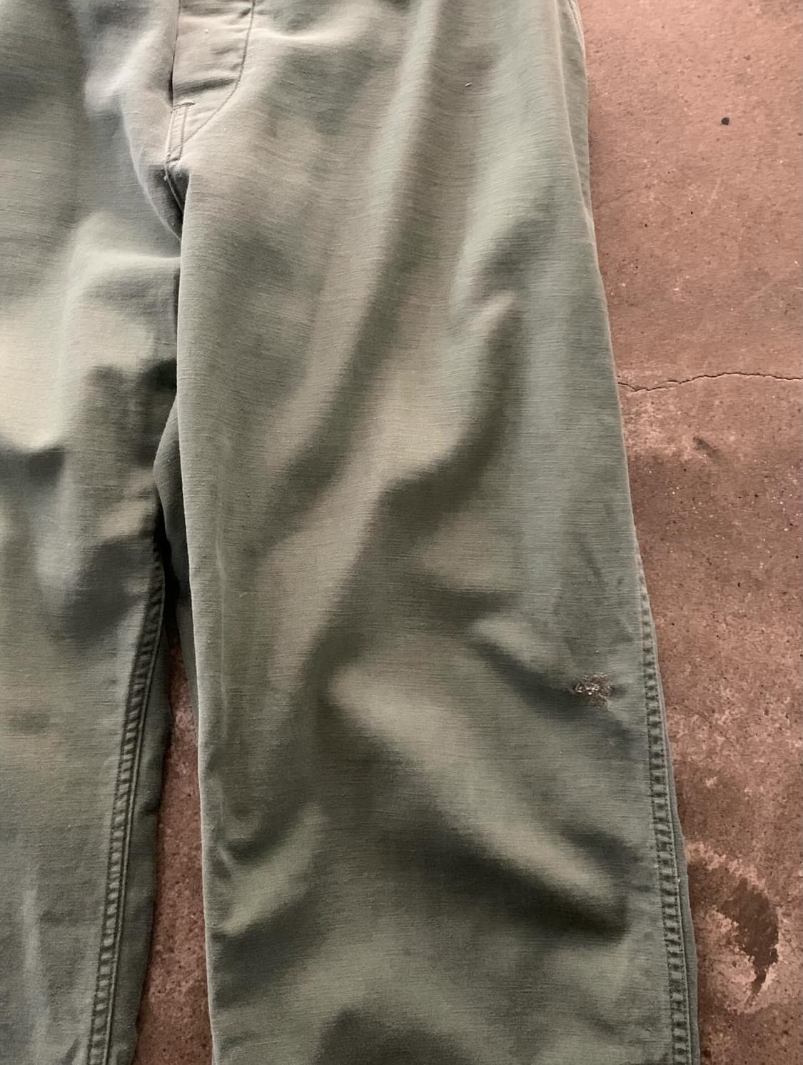 [32] 1950s USMC Cotton Satin Trousers 상품이미지4